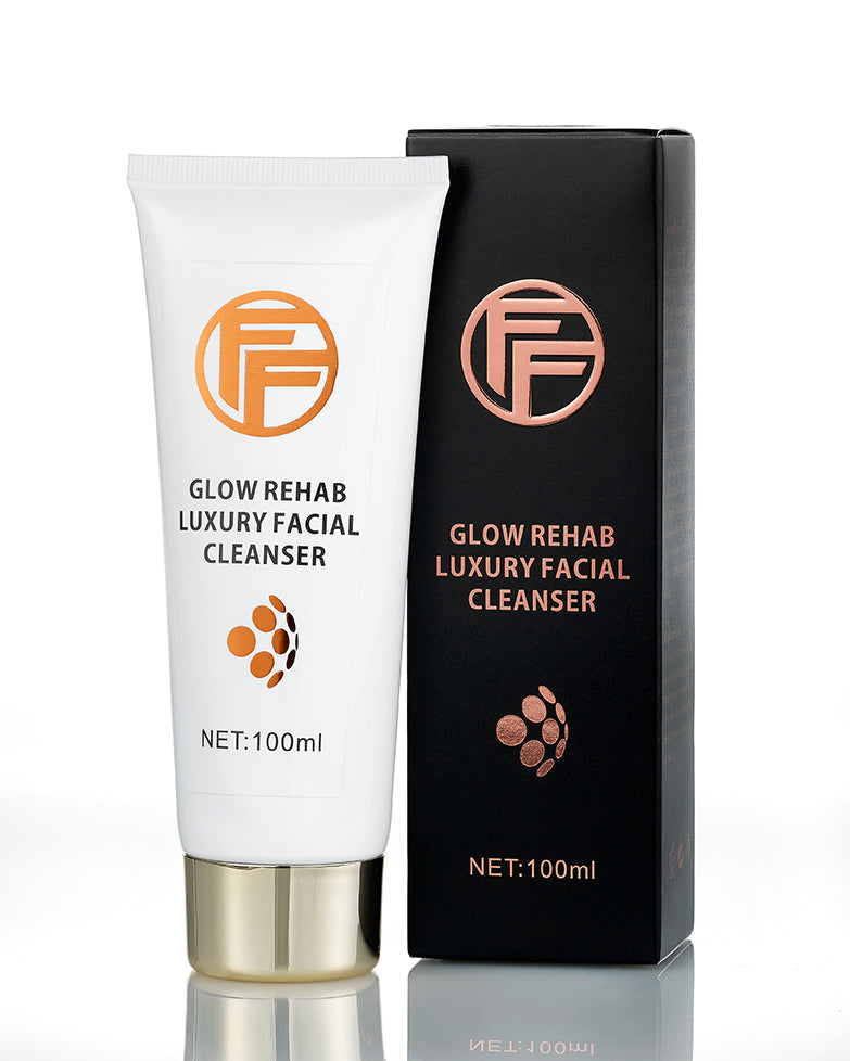 Luxury Facial Cleanser For Dry Skin(Glow Rehab)-Skintrium